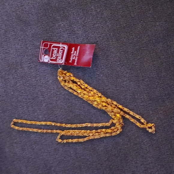 Bead Gallery | Jewelry | 5 Bead Gallery 48 Inch Diy Gold Chain | Poshmark